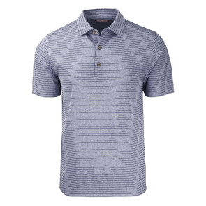 Men's Forge Eco Heather Stripe Stretch Recycled Polo (MCK01303)